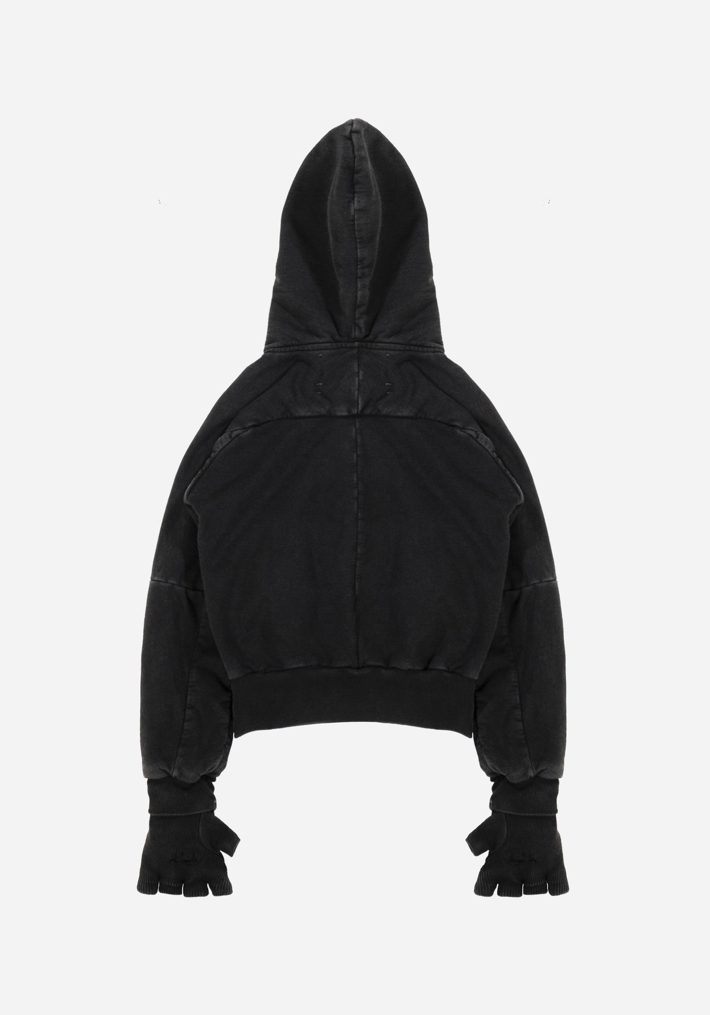 "BOZOMANE" INSERTED KILLER ZIPPER HOODIE