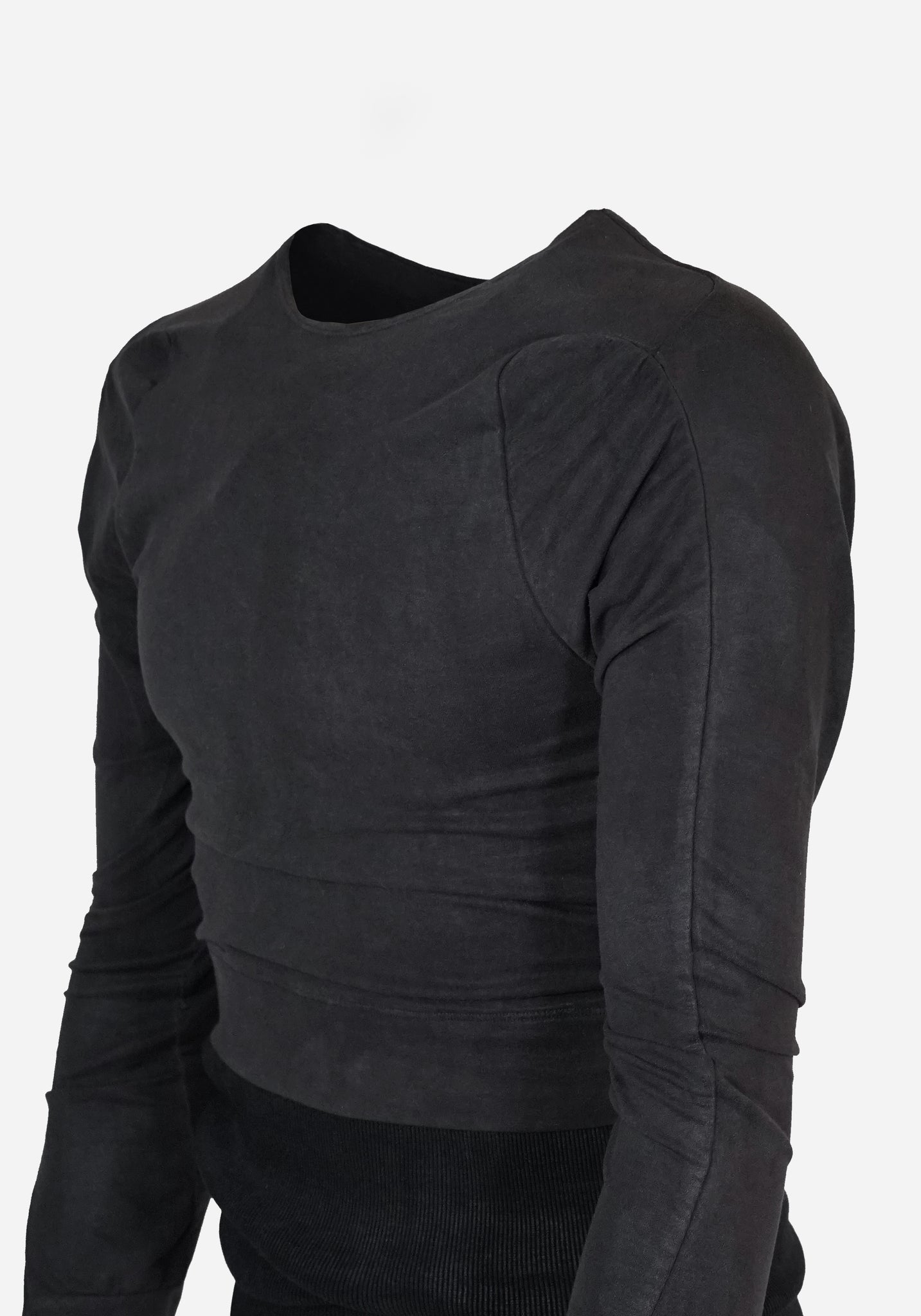 “SKINS” LAYERED CRACK-BONE FLAMEN FLACCID LONG SLEEVE