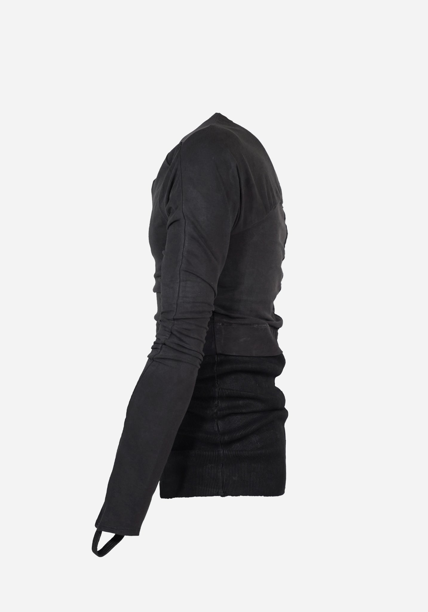 “SKINS” LAYERED CRACK-BONE FLAMEN FLACCID LONG SLEEVE