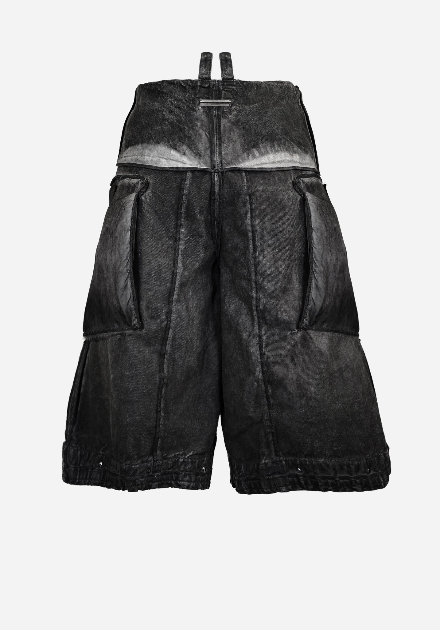 “GATSO” LAYERED MOTOCARGO SHORTS - EXTERMINA