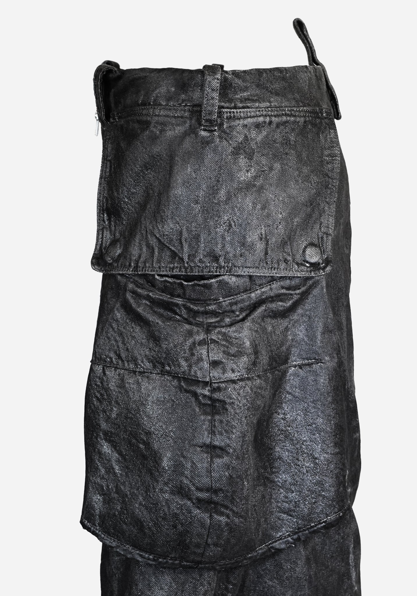 “GATSO” LAYERED MOTOCARGO SHORTS - EXTERMINA
