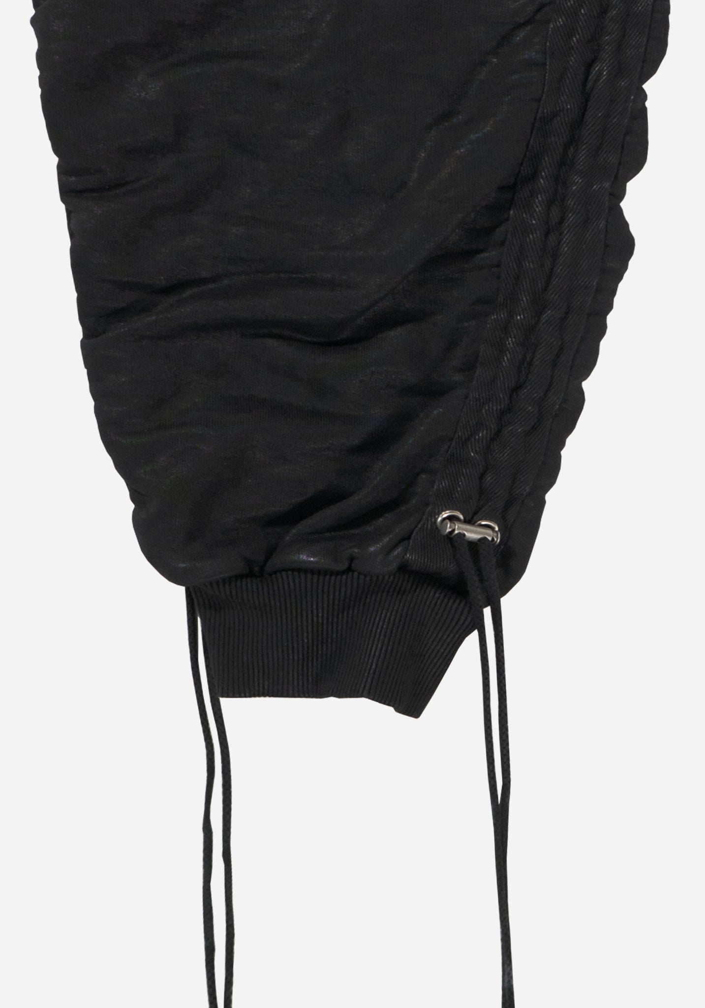 "GOLUCIDA" LAYERED JUMBO ZIPPER CARGO HOODIE - ZILLA