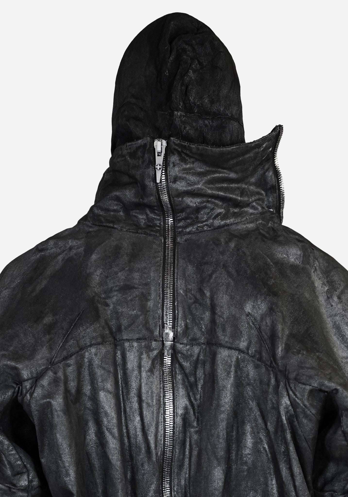 “GHASTER” LAYERED BACKZIP ATLAS JACKET