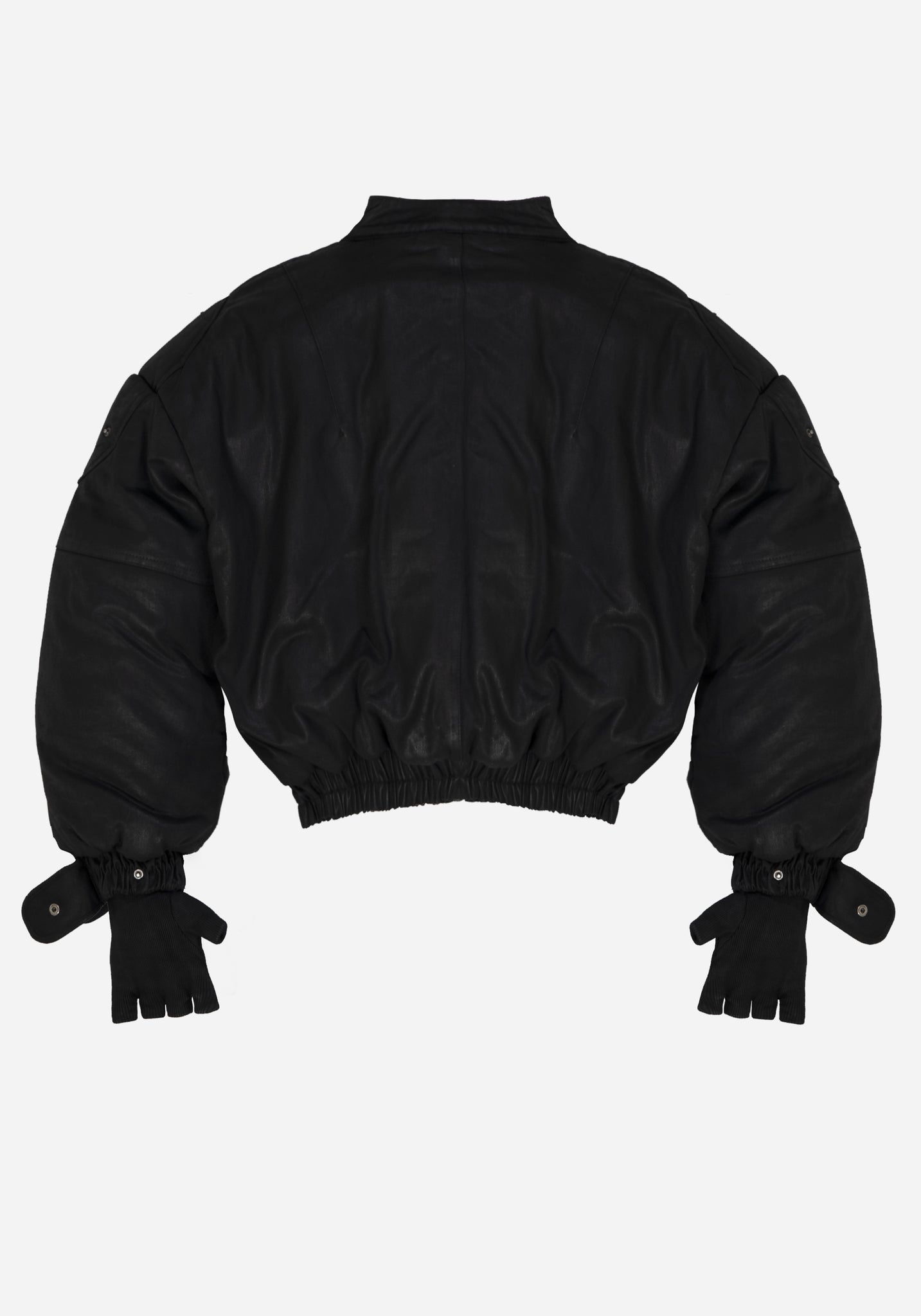 “METHADONE” LAYERED KILLER MOTO BOMBER JACKET