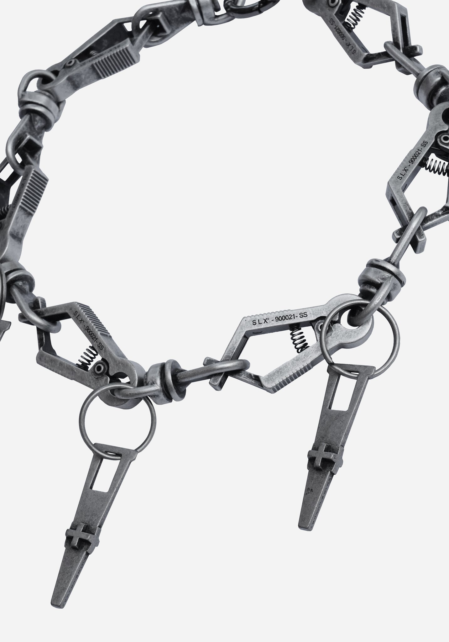 “CERBHERUS” MODULAR MULTI-HOOK METHACROSS CHOKER