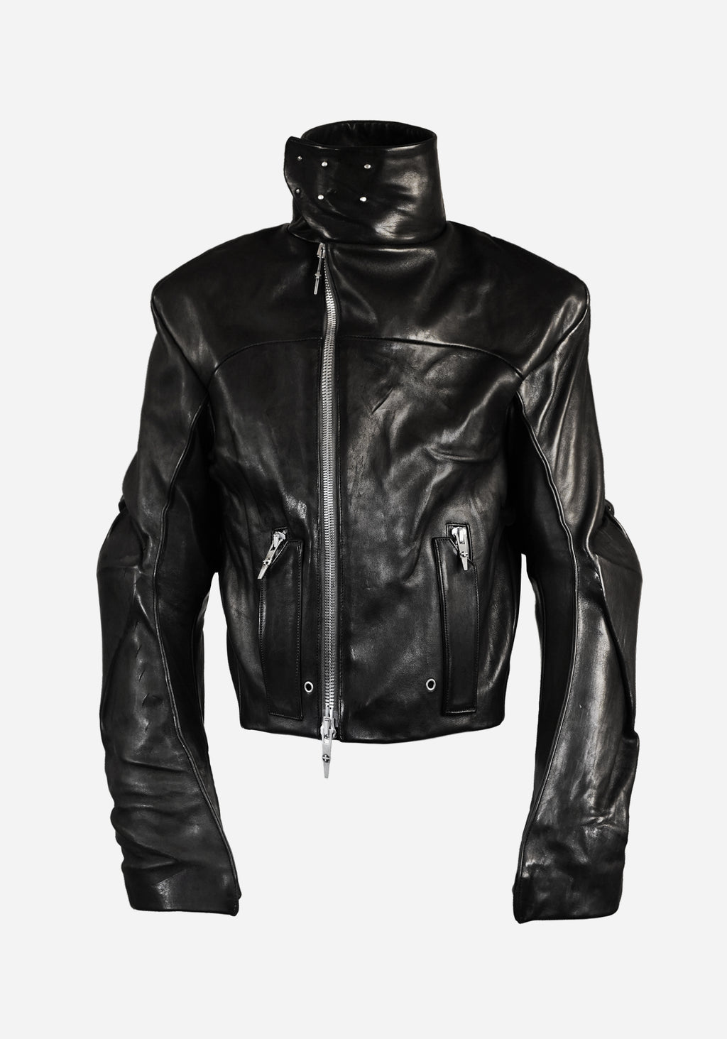 “INNHABITIST” SS LAYERED MORPHED TEMPLAR PROSTHETICA BIKER JACKET