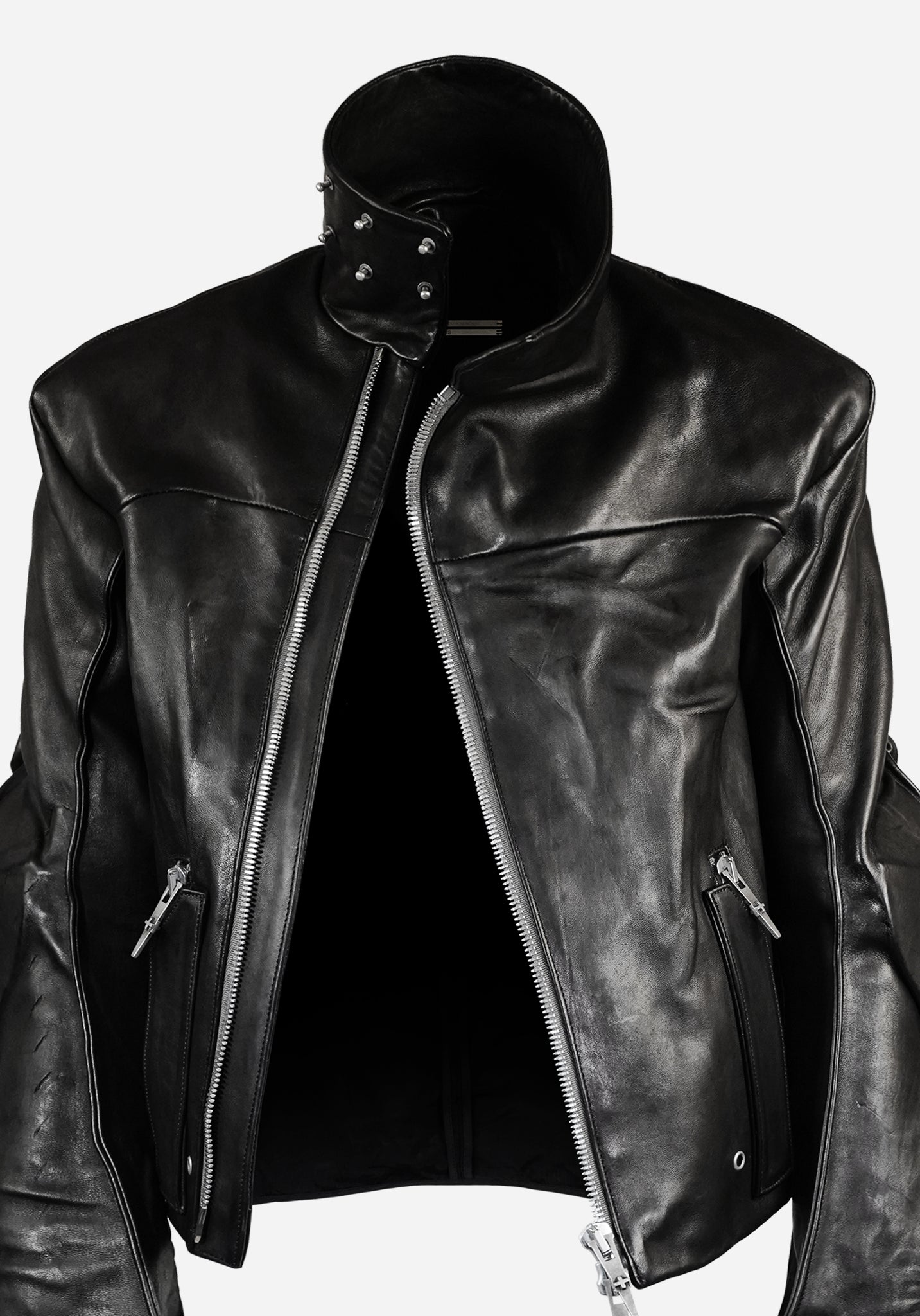 “INNHABITIST” SS LAYERED MORPHED TEMPLAR PROSTHETICA BIKER JACKET