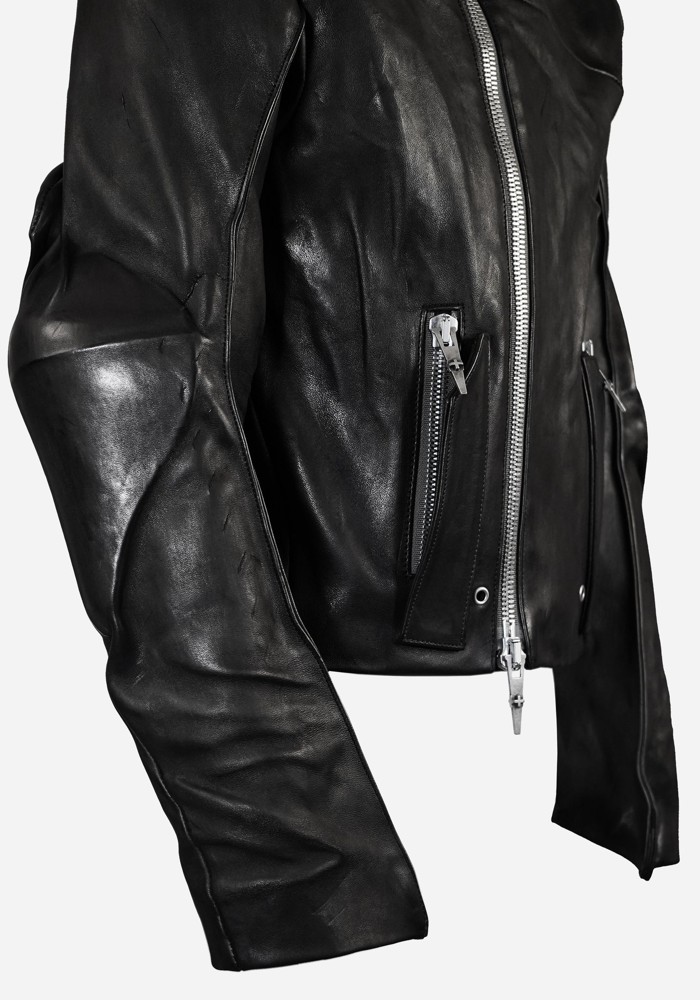 “INNHABITIST” SS LAYERED MORPHED TEMPLAR PROSTHETICA BIKER JACKET