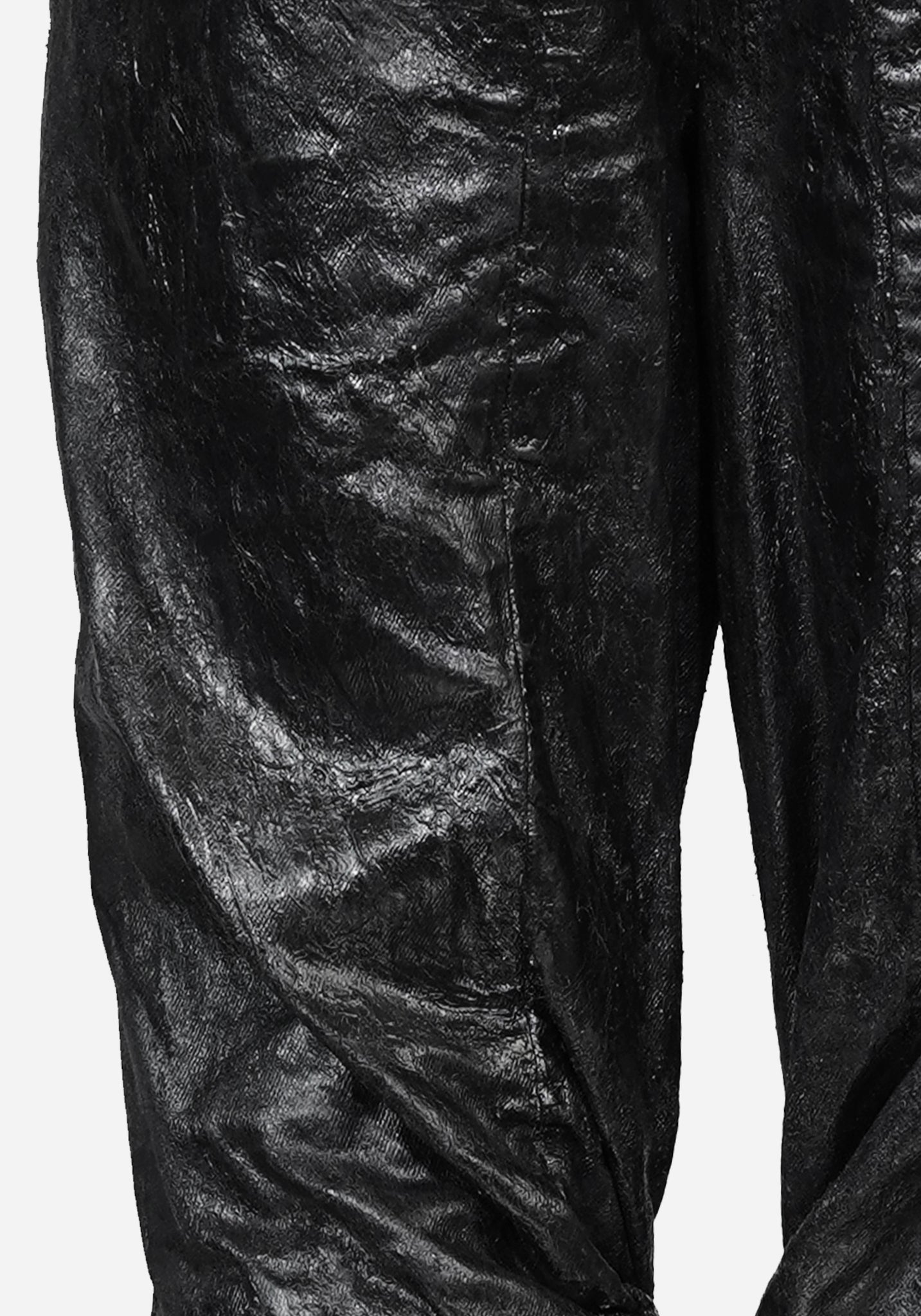 “KNOTTERSTAR” INSERTED KNOT FLARED GLASS DENIM